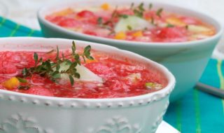 Wassermelonen Gazpacho Rezept