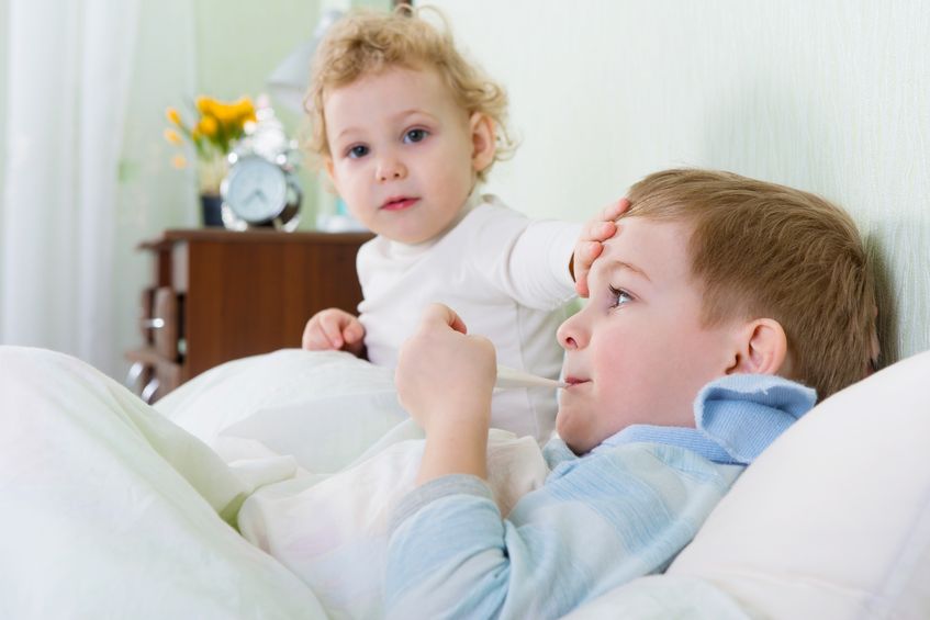 Grippe bei Kindern: Erkältung bei Kindern schnell loswerden