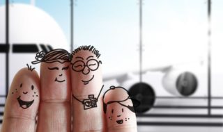 Flugreisen mit Kindern