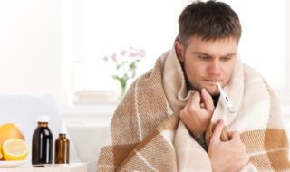 Fieber Temperatur Messen mit Fieberthermometer und Fieber Symptome