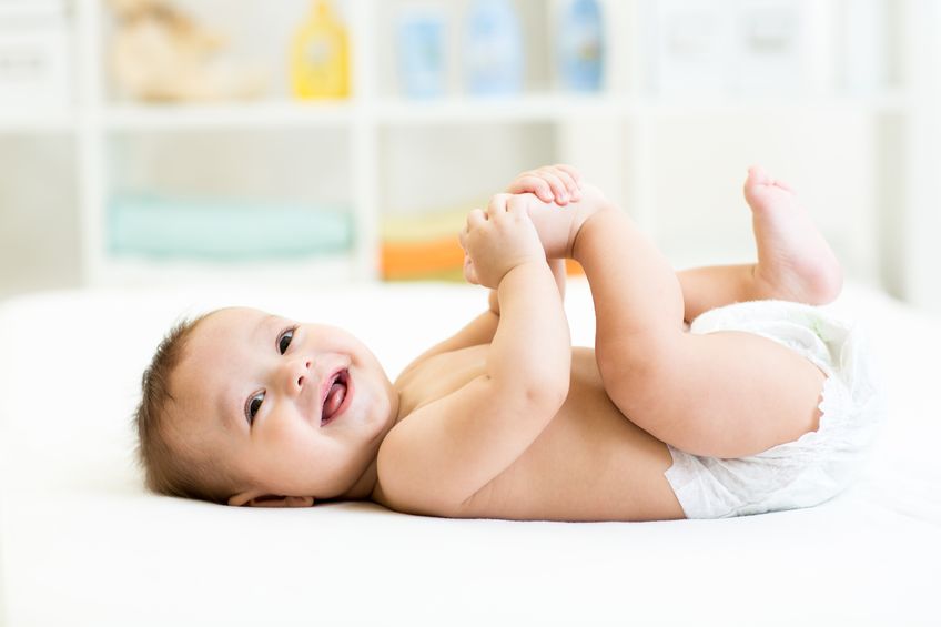 Windeldermatitis: Wunder Po beim Baby