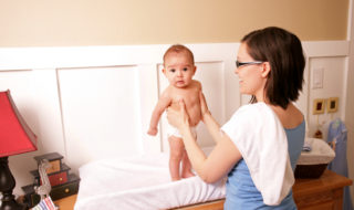 Erstausstattung beim Baby