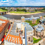 Panorama bei einem Familienurlaub in Dresden