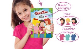 Personalisiertes Kinderbuch framily.de als Weihnachtsgeschenk