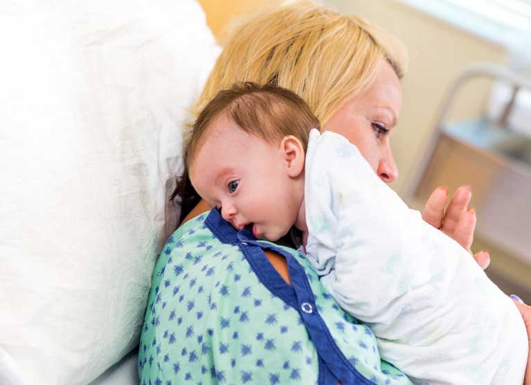 Schluckauf beim Baby: Was tun, wenn Babys Schluckauf haben