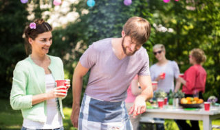 Familienfeste im Garten