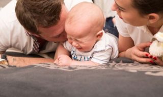 3-Monats-Koliken beim Baby