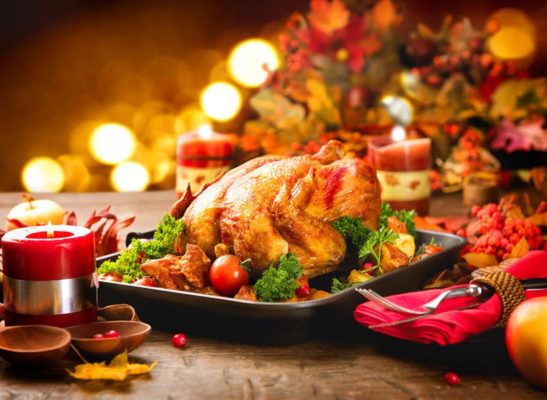 Typisches Essen zu Weihnachten