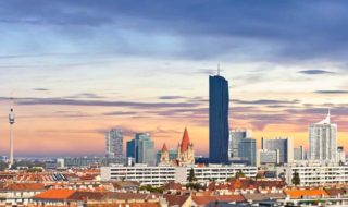 Skyline Wien Familienurlaub