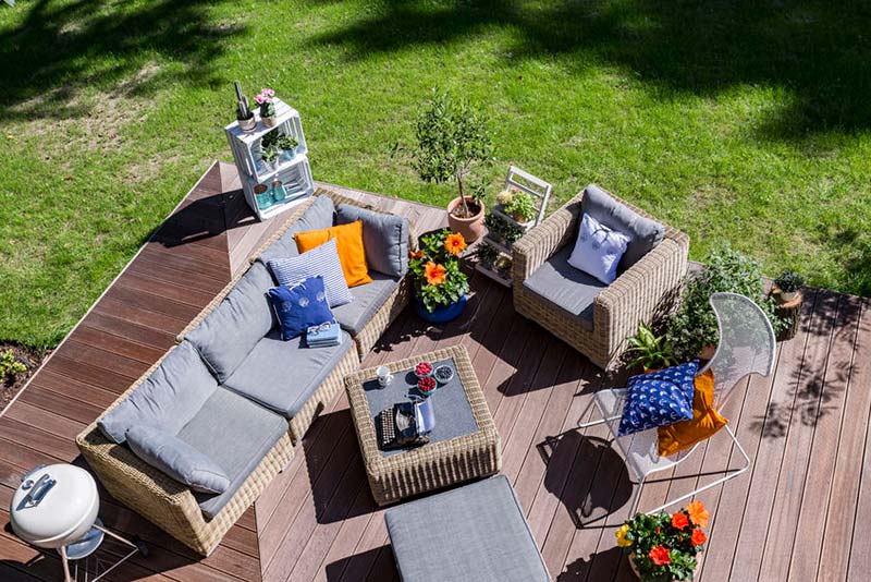 Kleine Terrasse gestalten: Die besten Ideen für kleine Gartenterrassen