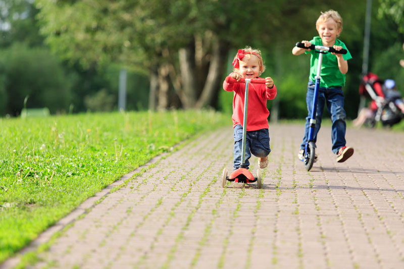 Scooter für Kinder – welche Möglichkeiten gibt es?