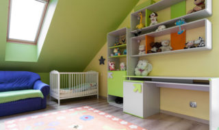 Dachboden für Kind ausbauen