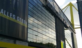 Signal Iduna Park mit Kindern