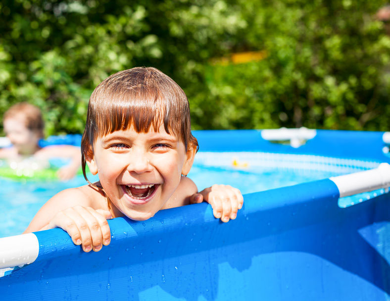 Gartenpool kindersicher machen