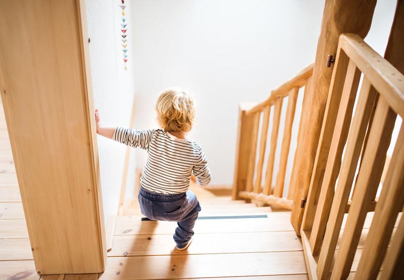 Kindersicherheit bei Treppen: Oft unterschätzt und doch so wichtig