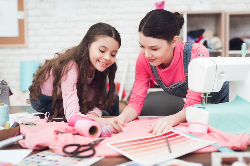 Nähen mit Kindern: Anleitung und Tipps