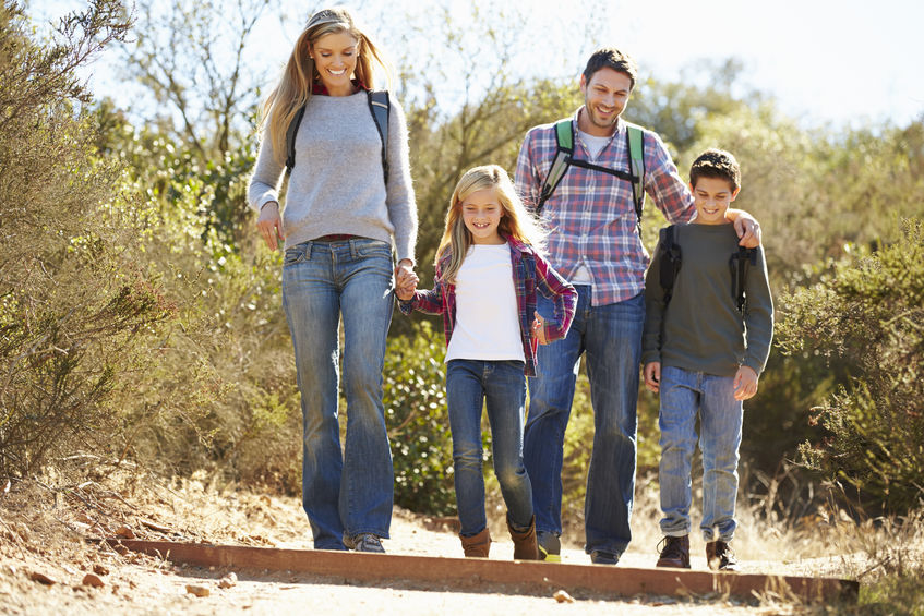 Outdoor-Aktivitäten mit Kindern