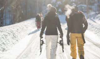 Winterurlaub mit der Familie und den Kindern