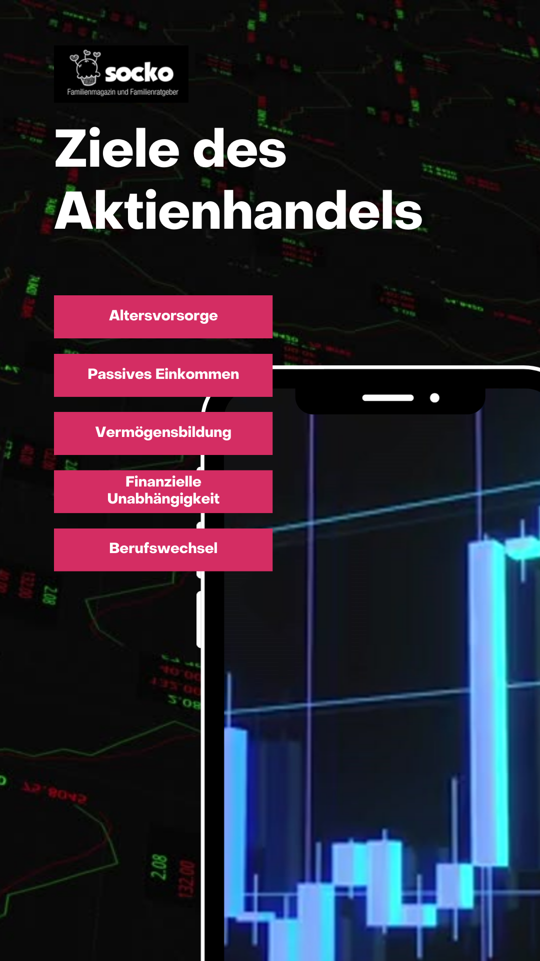 Infografik: Ziele des Aktienhandels