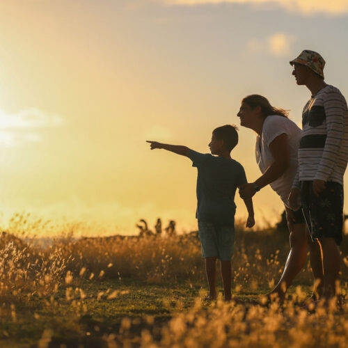 Kind in Pflegefamilie geben