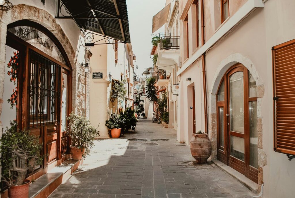Stadt Chania auf Kreta