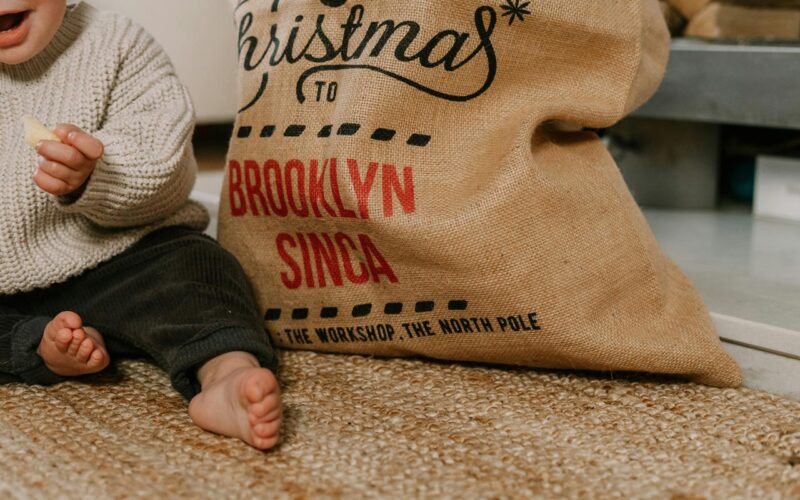 Weihnachtsstrümpfe mit Namen: personalisierte Weihnachtssocken als Geschenkidee